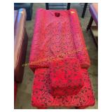 Massage table