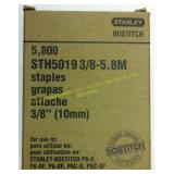 Stanley Bostitch 3/8" Staples 1/2" Crown