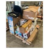 Lighting, fans, plastic totes,