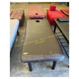 Massage table