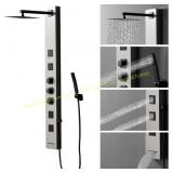 Homevacious Shower Panel System, Stainless
