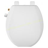 Clirass Round Bidet Seat with Quiet-Close