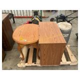 Tv stand, end table, cooler, hardware