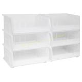 Akro-Mils AkroBins Plastic Storage Bins (6)