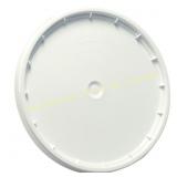 5ct Leaktite White 5 gal Plastic Bucket Lid