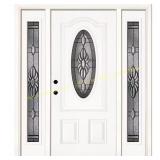 Feather River 67.5 in.x81.625 in. Entry door