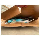 Folding lawn chair