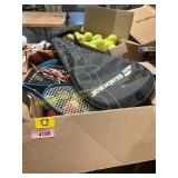 Tennis Balls, Rackets, Balls, Etc