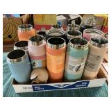 Flat of Assorted Tumblers, NO LIDS