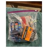 Bag of Assorted Batteries