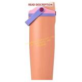 Stainless Steel Travel Mug - Orange