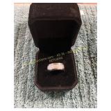 Ladies Luxurious Silver Medal Size 6 Ring