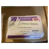Knitted Fitted Sheets for hospital bed 2ct