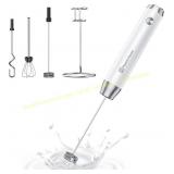 Maestri House 3-Head Rechargeable Milk Frother