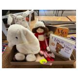 Books, Rabbits + Doll