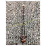 20in Unisex Tiger Eye Dragon Necklace
