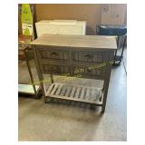 Hallway table with drawers