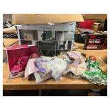 Lot of Porcelain Dolls