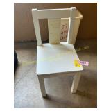 Kids wooden chair