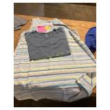Womens L Linen Dress + Workout T