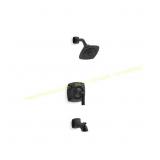 Rubicon 1-Handle Tub Faucet, Matte Black