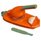 2 In 1 Dumpling Maker - Empanada Mold (Orange)