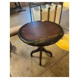 Round parlor table