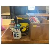 Hawkeye Trashcan, Organizer, Nutcracker, Etc