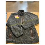 Mens L Orvis Full Zip Sweatshirt