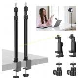 2 Pack Camera Desk Mount with Ball Head