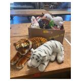 Tiger Plushies + Miscellaneous Toys