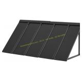 VEVOR Fixed Metal Awning 56x24 in Door Canopy