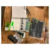 Electronic cases, tubing, notebook, ink cartridge