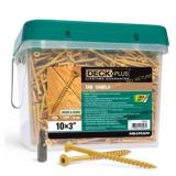 Deck Plus 10 x 3 in Tan Exterior Deck Screws