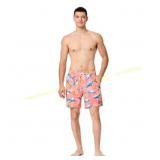 XL Rugged Shark Swim Trunks 7" Inseam