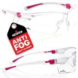 NoCry Clear Safety Glasses: Adjustable Frames