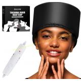 Heated Thermal Steamer Cap with Temp Control