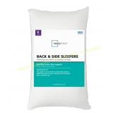 Mainstays Back & Side Sleeper Pillow, King