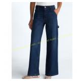 Scoop Women s Relaxed Fit Jeans, 30" Inseam Sz 2