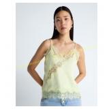 S Devil Wears Prada Lace Trim Blouse