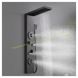 ROVATE Shower Panel Tower with Rainfall