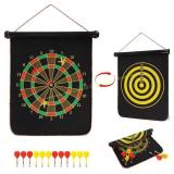 Magnetic Dart Board, 15x12in, Two-Sided