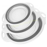 Collapsible Colander 3-Pack Set