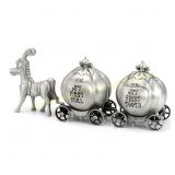 Mogoko Silver Tooth Holder Keepsake Box Set