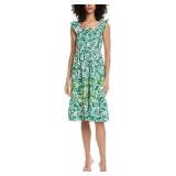 Nanette Lepore Cap Sleeve Midi Dress, XS