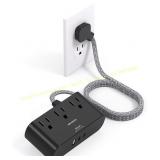 HANYCONY 6 Ft Flat Extension Cord