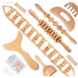 Xokocli 7-in-1 Wood Therapy Massage Tools Kit