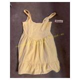 Yellow dress size large