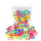 Neon Nylon Hair Ties for Girls