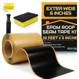 EPDM Rubber Roofing Seam Tape Kit (30ft x 6in)